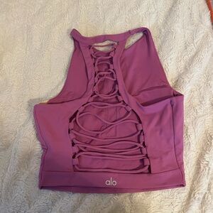 Alo yoga longline sports bra/ tank top